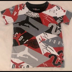 Jordan Air shirt.